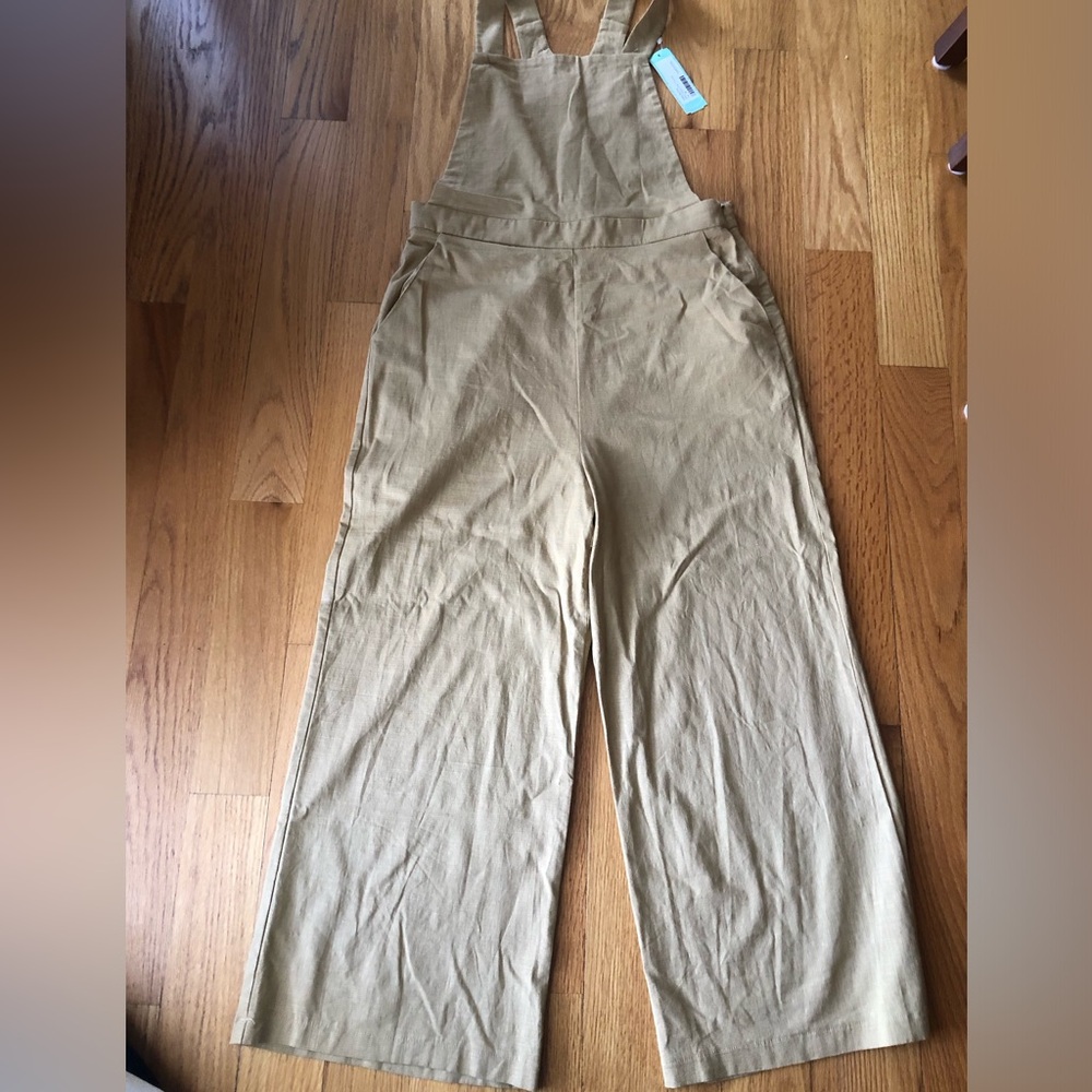 NWT Katie Sturino Mika utility linen overall (final price drop) - Picture 5 of 5